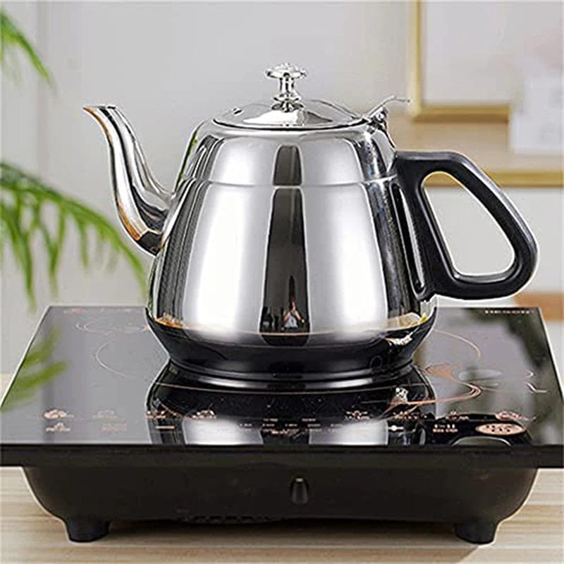 Kettle Tea Stainless Steel Teapot 1.2L/1.5L/2L Stove Metal Coffee Pot Pot For Hotboiling Pots Gas Induction Home Camping