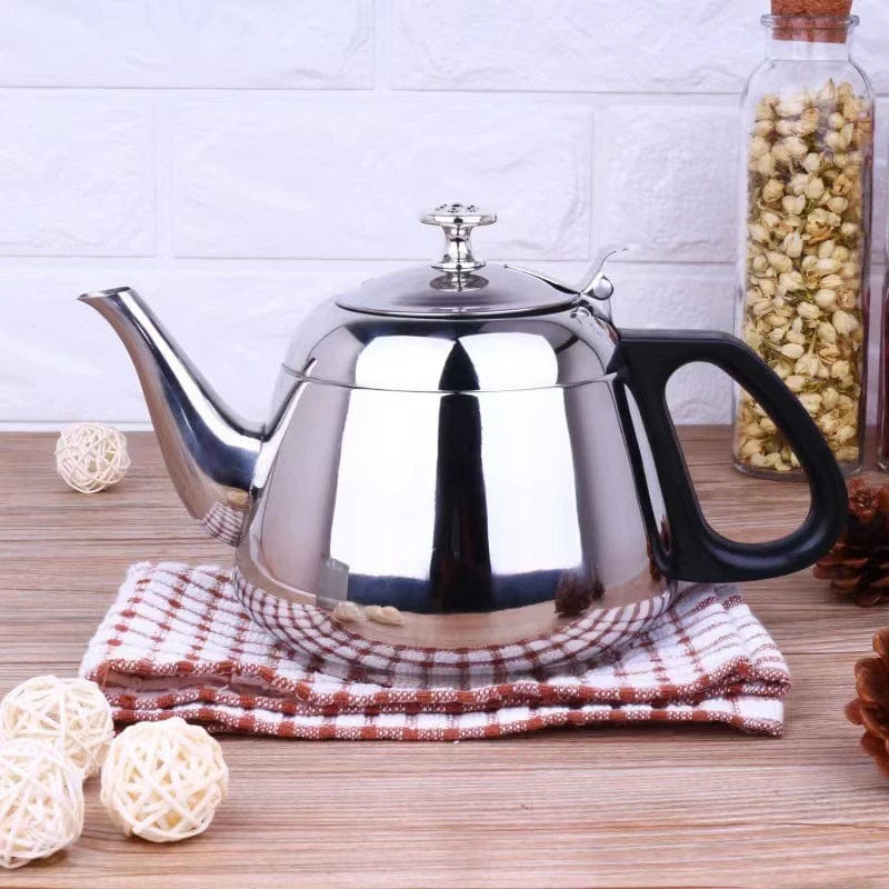 Kettle Tea Stainless Steel Teapot 1.2L/1.5L/2L Stove Metal Coffee Pot Pot For Hotboiling Pots Gas Induction Home Camping