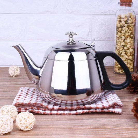 Kettle Tea Stainless Steel Teapot 1.2L/1.5L/2L Stove Metal Coffee Pot Pot For Hotboiling Pots Gas Induction Home Camping