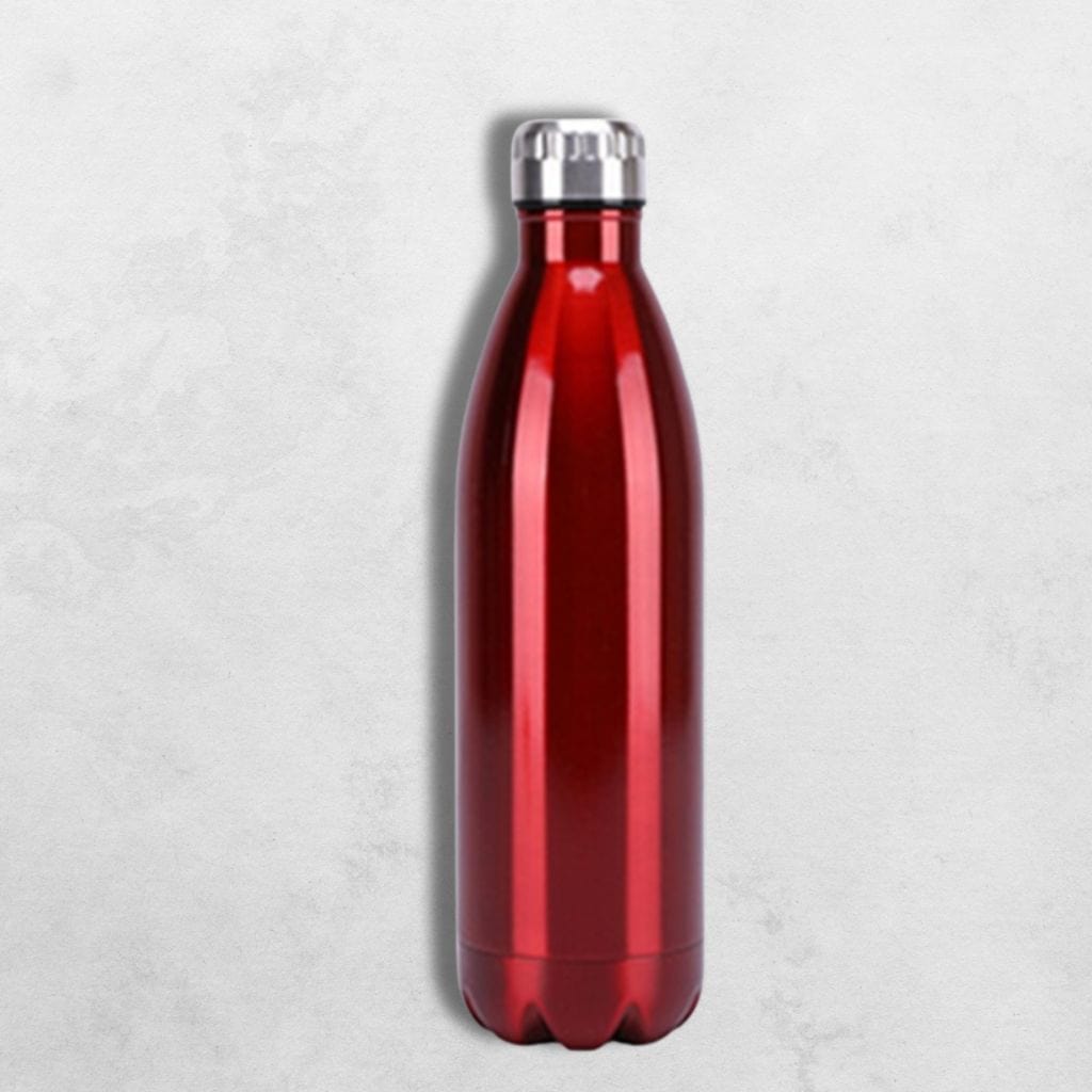 Gourde isotherme Rouge / 1 litre