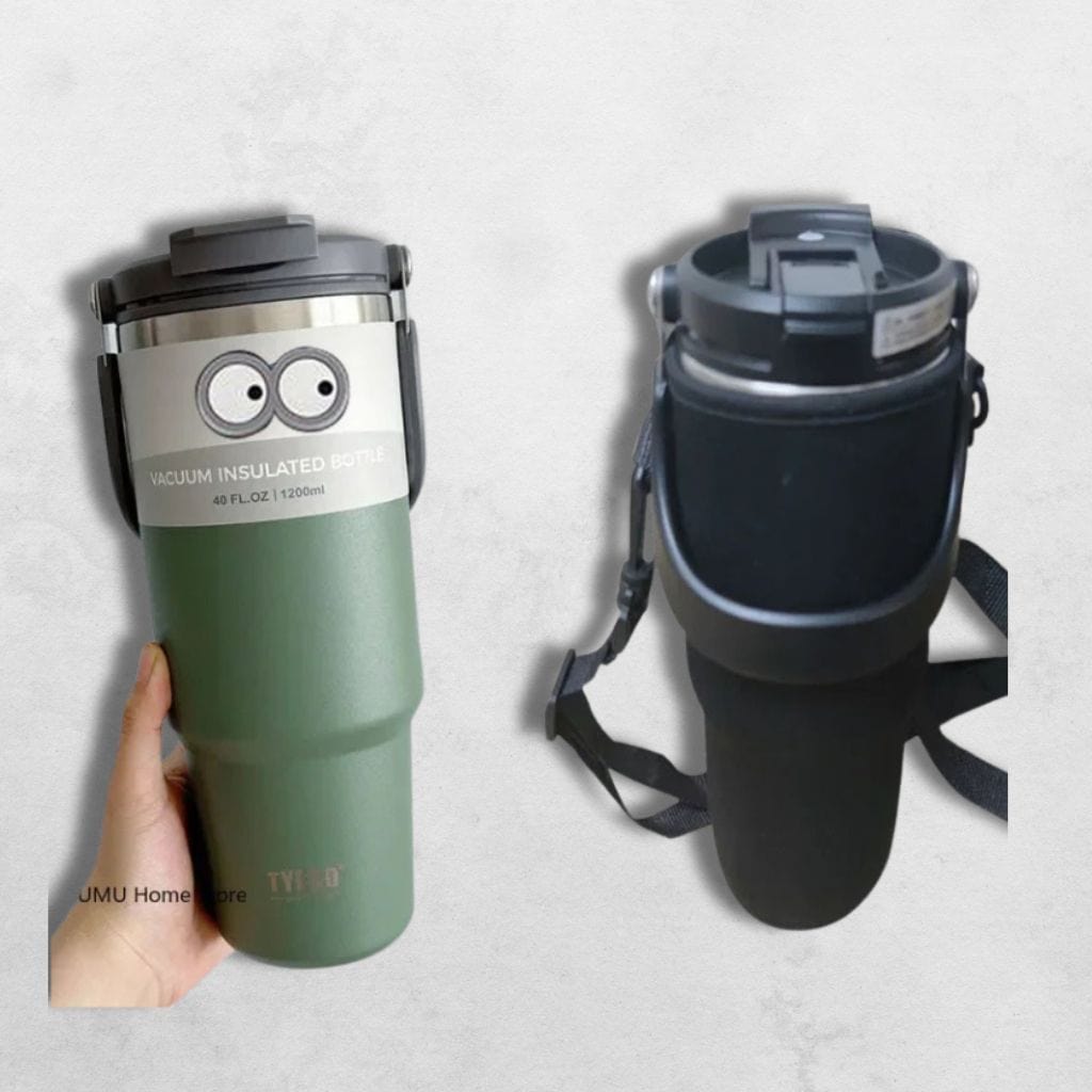 Mug isotherme Vert / 1 litre