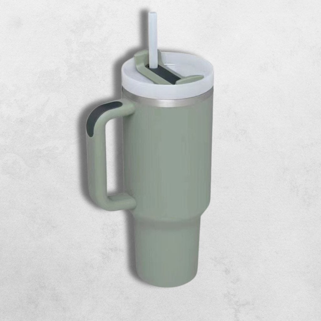 Mug isotherme Vert armé / 1.2 litres