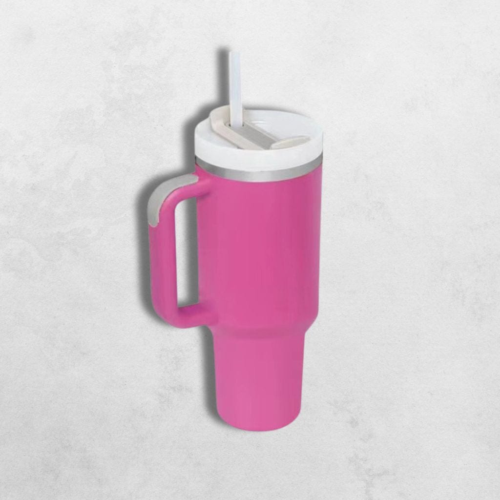 Mug personnalisé Rose vif / 1.2 litres